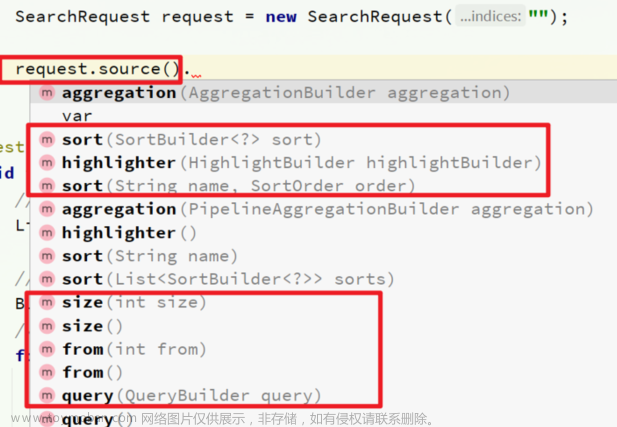 【ElasticSearch】使用 Java 客户端 RestClient 实现对文档的查询操作，以及对搜索结果的排序、分页、高亮处理