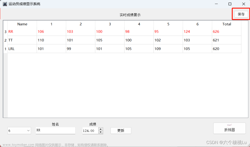 C++ Qt框架开发 | 基于Qt框架开发实时成绩显示排序系统（3） 保存表格数据,Qt 开发,c++,开发语言