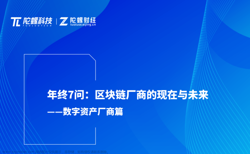 春节专题|产业7问：区块链厂商的现在和未来——数字资产厂商