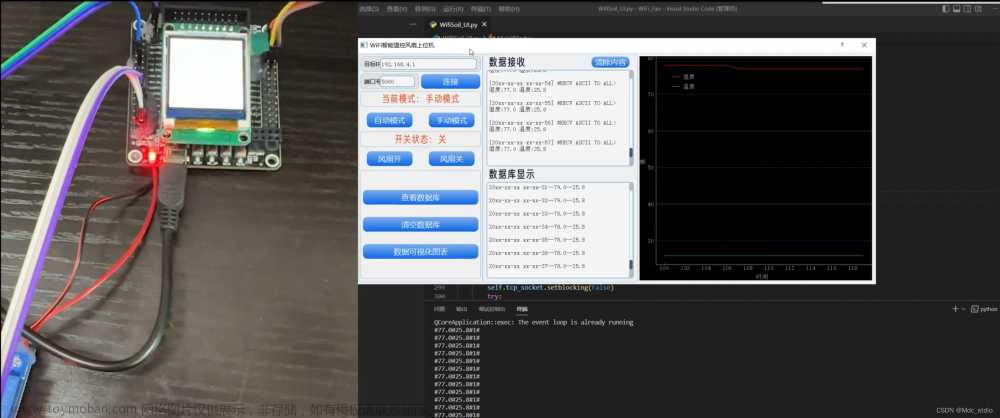 嵌入式毕设分享 stm32 wifi远程温控风扇系统,单片机