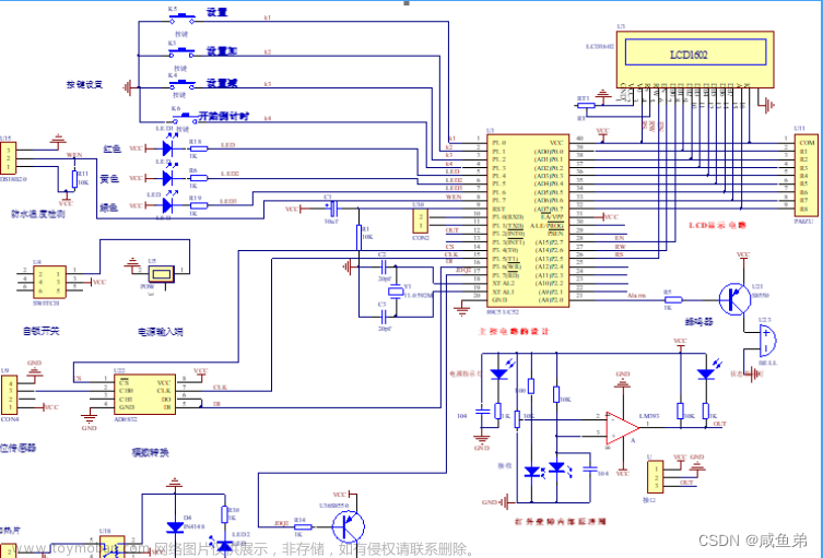 基于51/STM32单片机的智能药盒 物联网定时吃药 药品分类