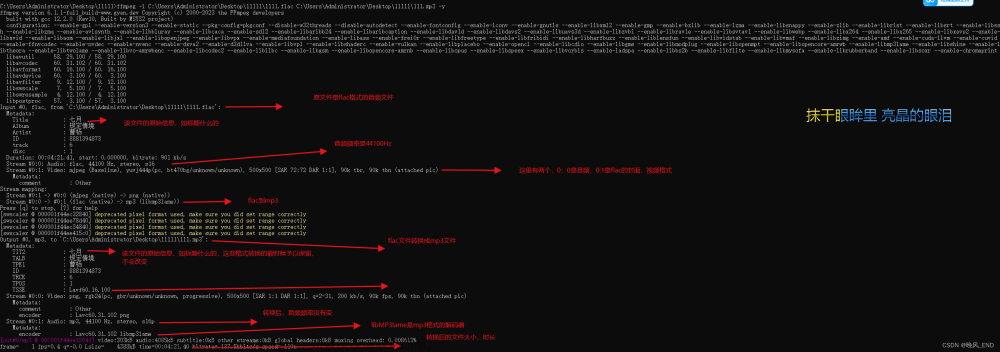 音视频剪辑|FFMPEG|windows10下的音视频格式转换，遮挡填充，GIF动图制作，背景音频抽取，替换,音视频剪辑,ffmpeg,音视频,单片机,stm32,oneflow,AI作画,空间计算