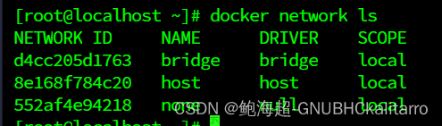 Linux：docker的基础网络模式