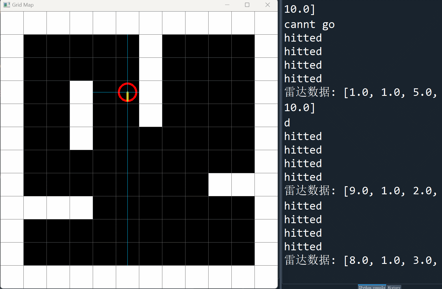 python做了一个极简的栅格地图行走机器人，到底能干啥？,python实战,python,机器人,开发语言