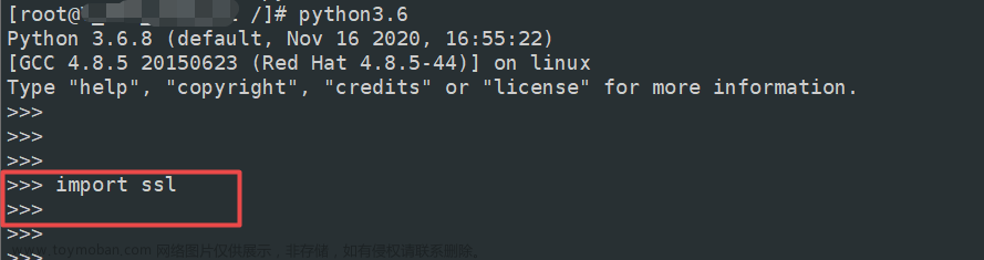 【python】linux系统python报错“ssl module in Python is not available”,python,linux,pip