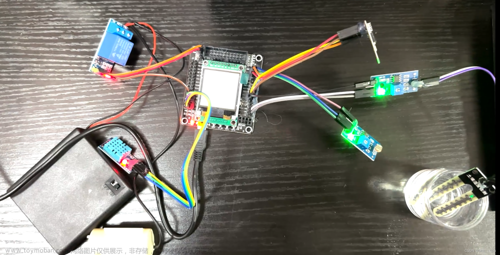 单片机毕设 stm32 wifi远程可视化与农业灌溉系统(源码+硬件+论文)