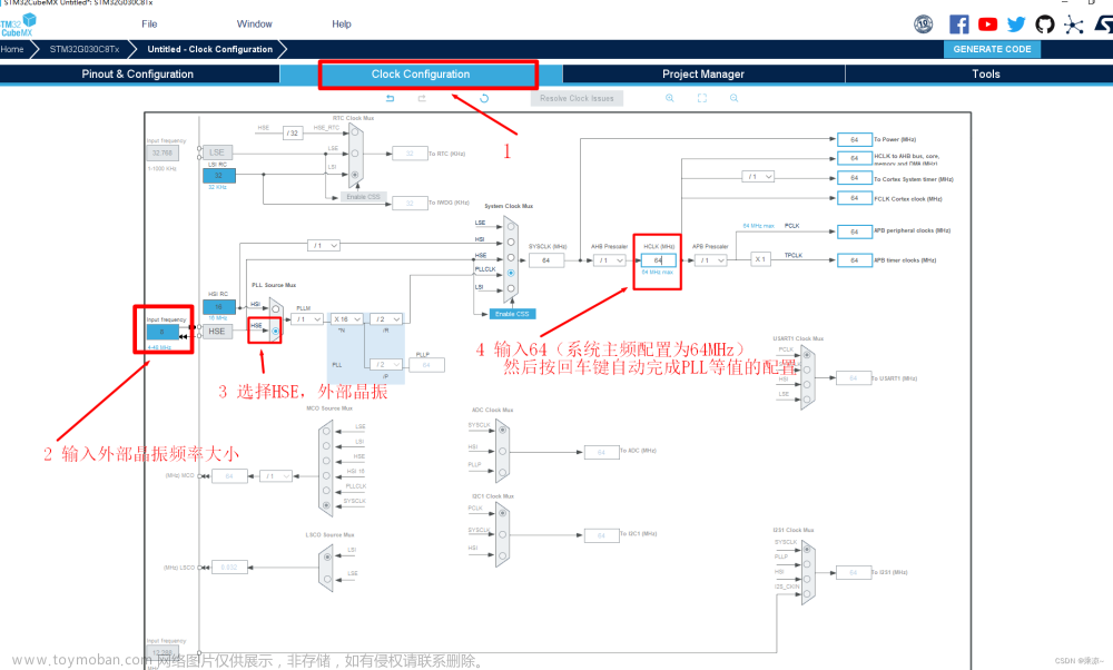 STM32G030C8T6：定时器1ms中断,STM32开发实战,stm32,嵌入式硬件,单片机