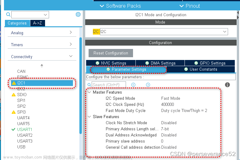 HAL STM32 HW I2C DMA + SSD1306/SH1106驱动示例,STM32CubeMX自动配置工程系列,stm32,嵌入式硬件,I2C DMA,ssd1306/sh1106