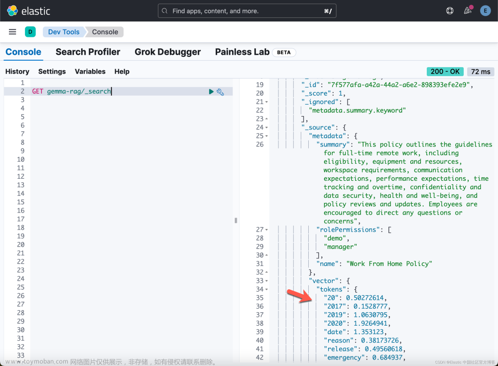 Elasticsearch：在本地使用 Gemma LLM 对私人数据进行问答,Elasticsearch,AI,Elastic,elasticsearch,大数据,搜索引擎,人工智能,全文检索,python