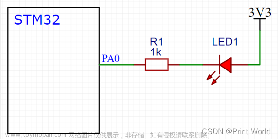 【STM32】STM32学习笔记-LED闪烁 LED流水灯 蜂鸣器(06-2),STM32F103,stm32,学习,笔记,stm32学习笔记,江科大,江科大stm32