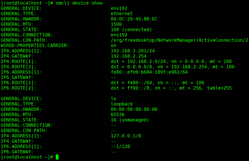 【Linux】nmcli命令详解,Linux,linux,服务器,网卡,网络,nmcli,网络配置