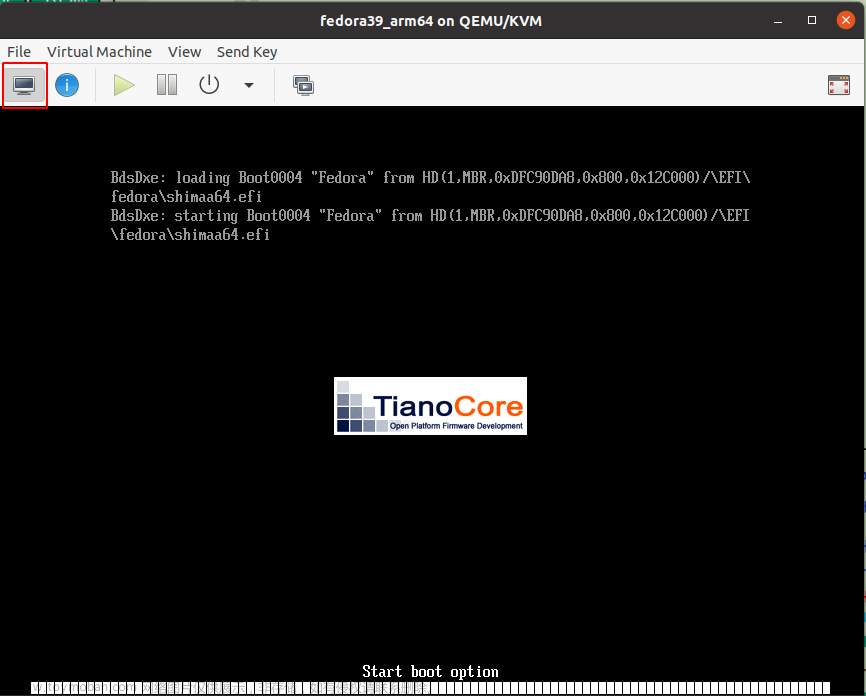 在Ubuntu上用Qemu模拟ARM版本的Fedora39