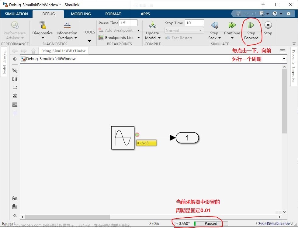 simulink怎么解锁,Matlab/Simulink,Matlab/Simulink,Debug,Breakpoint,Data Inspector,MIL,嵌入式软件