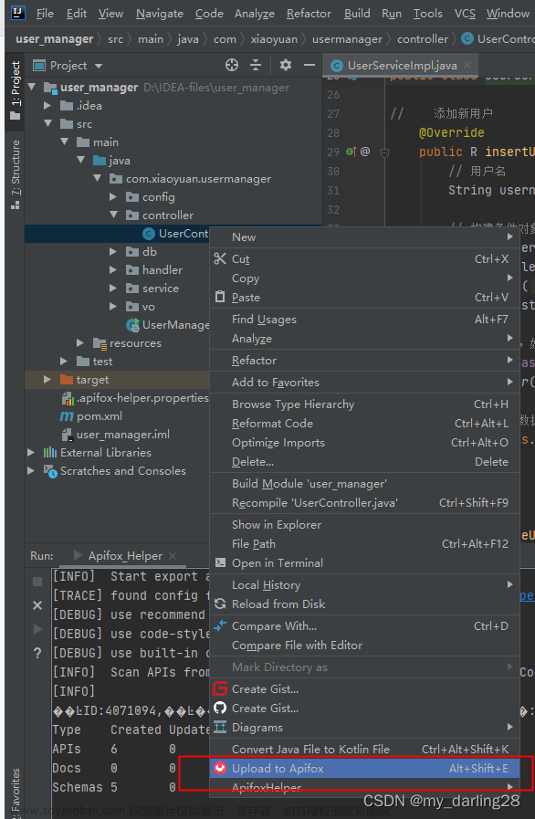 apifox配置idea,intellij-idea,java,ide
