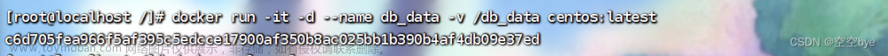 Docker之?dāng)?shù)據(jù)卷和Dockerfile,Docker,docker,運(yùn)維,容器,linux
