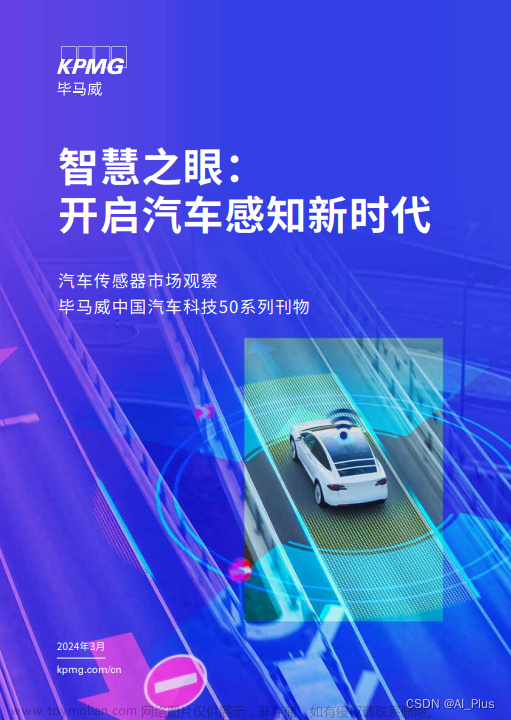 毕马威：《智慧之眼：开启汽车感知新时代》,汽车