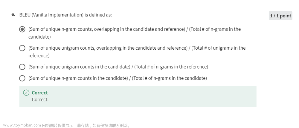 Coursera自然语言处理专项课程04：Natural Language Processing with Attention Models笔记 Week01,NLP,自然语言处理,人工智能