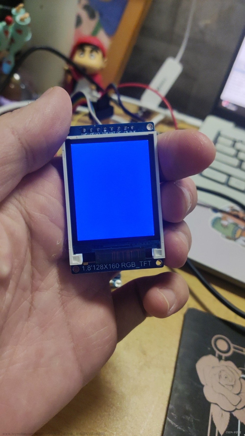 【快速上手STM32】SPI通信协议&&1.8寸TFT-LCD（ST7735S）,STM32F103,stm32,嵌入式硬件,单片机,mcu,SPI