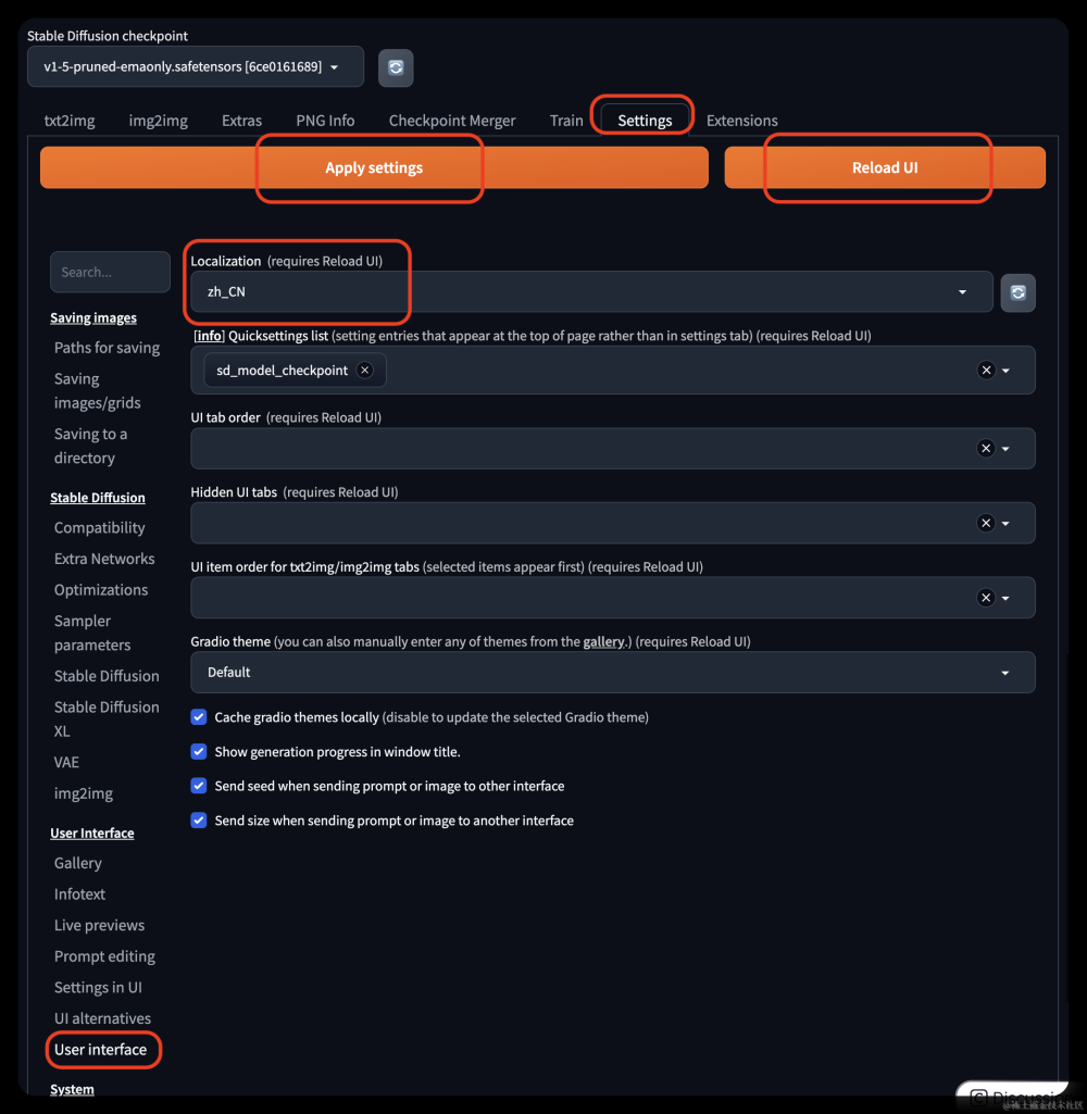 sd webui汉化,stable diffusion